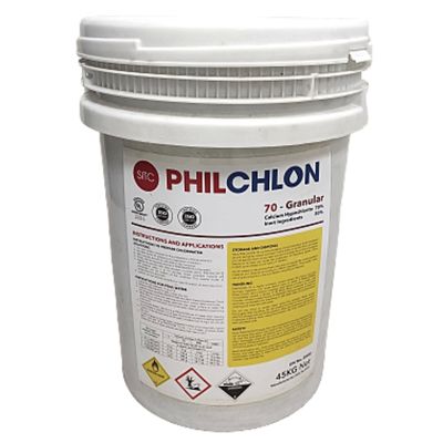 Philchlon Chlorine Granules for Swimming Pools (45 kilos)