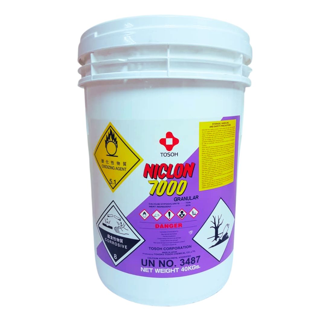 Niclon Chlorine Granules Made in Japan (40 kilos)